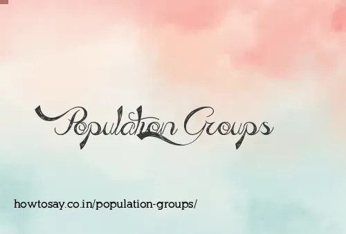 Population Groups