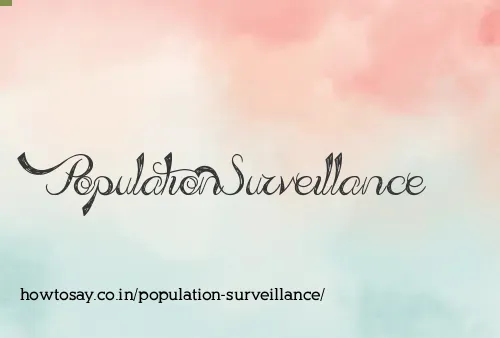 Population Surveillance
