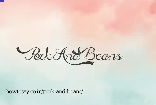 Pork And Beans
