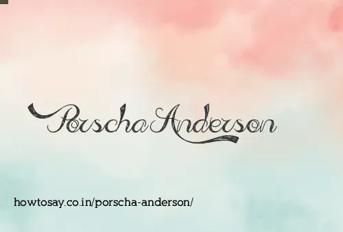 Porscha Anderson