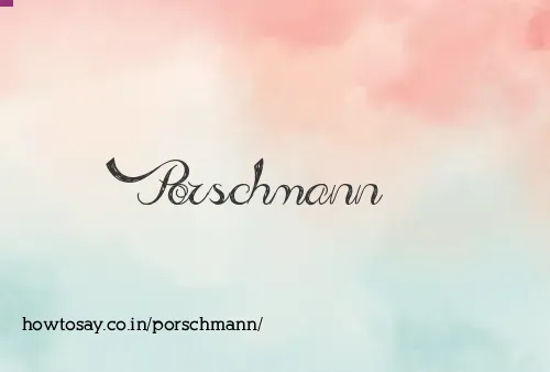 Porschmann