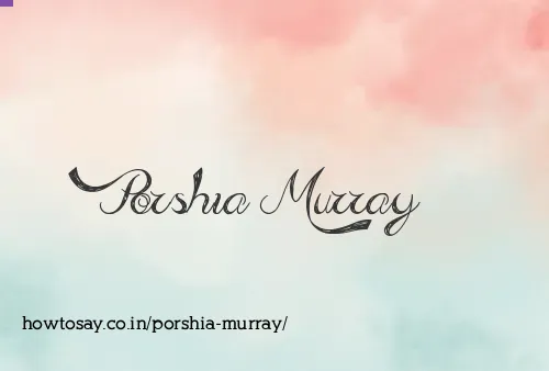 Porshia Murray