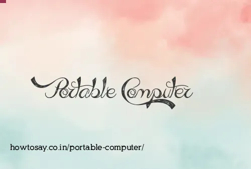 Portable Computer