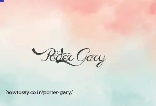 Porter Gary