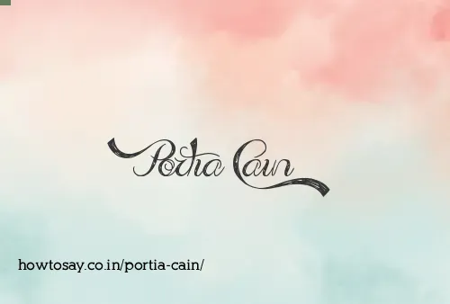 Portia Cain