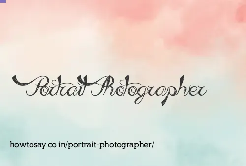 Portrait Photographer