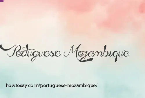 Portuguese Mozambique