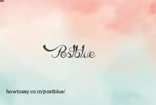 Postblue