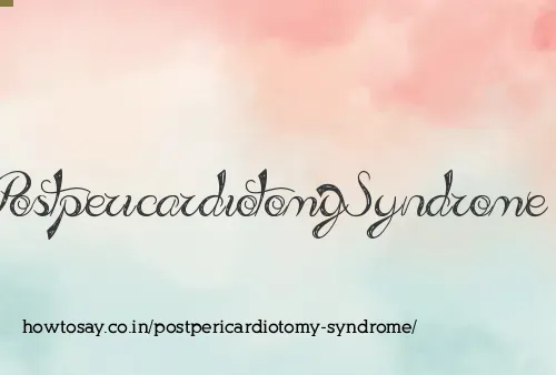 Postpericardiotomy Syndrome