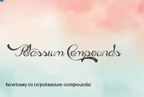 Potassium Compounds