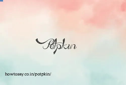 Potpkin