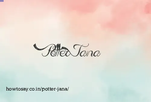 Potter Jana