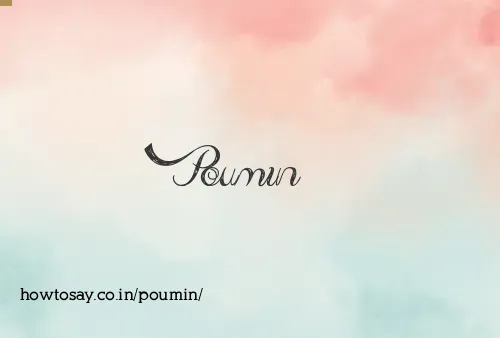 Poumin