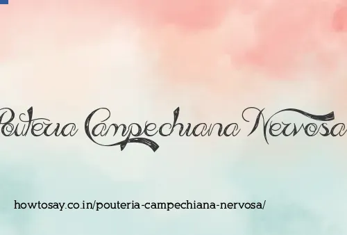 Pouteria Campechiana Nervosa