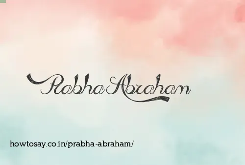 Prabha Abraham