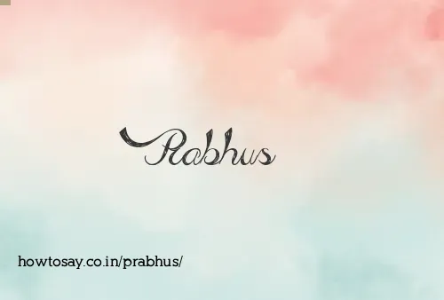 Prabhus