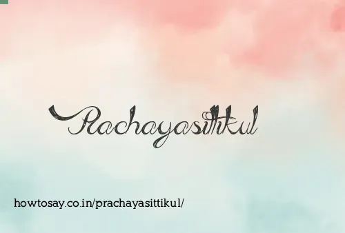 Prachayasittikul
