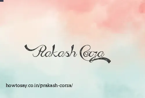 Prakash Corza