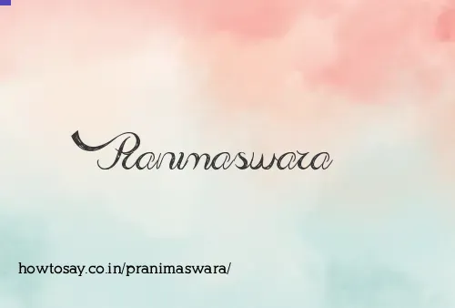 Pranimaswara
