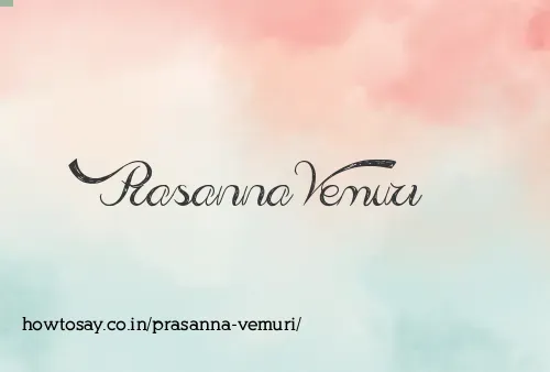 Prasanna Vemuri