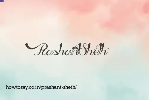 Prashant Sheth
