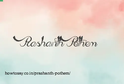 Prashanth Pothem