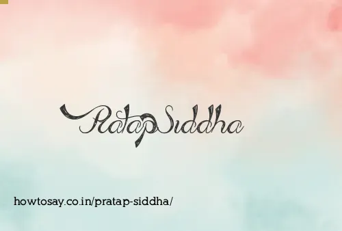 Pratap Siddha