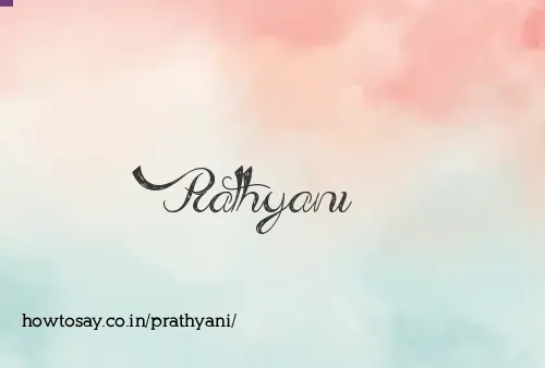 Prathyani