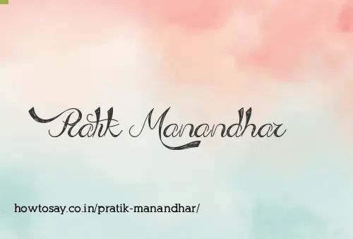 Pratik Manandhar