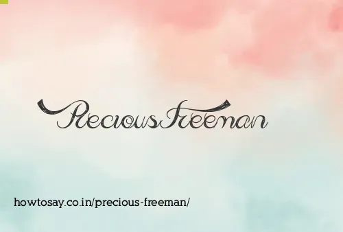 Precious Freeman