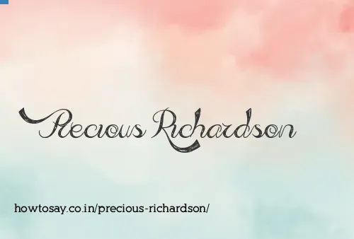 Precious Richardson