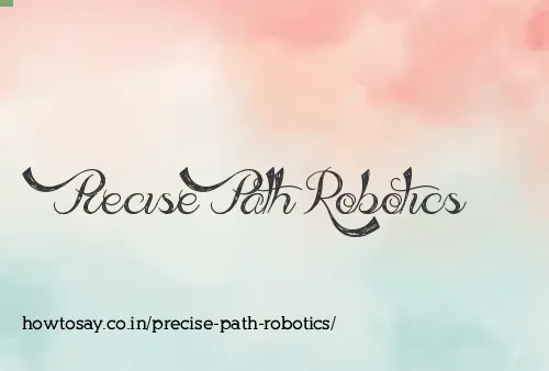 Precise Path Robotics
