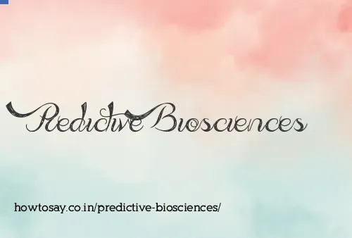 Predictive Biosciences