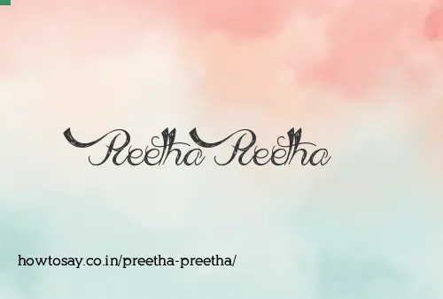 Preetha Preetha