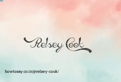 Prelsey Cook