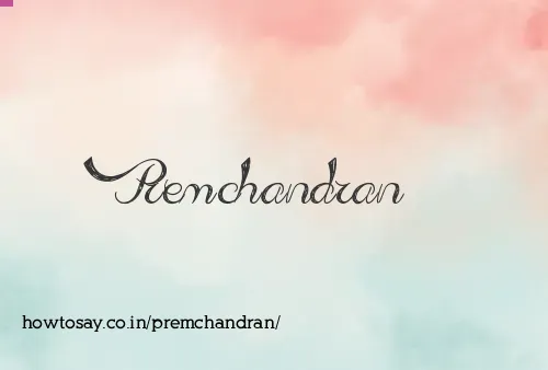 Premchandran