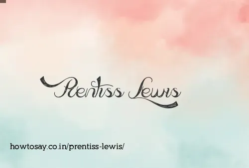 Prentiss Lewis