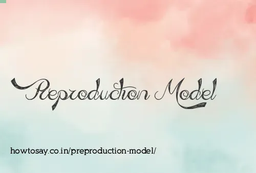 Preproduction Model
