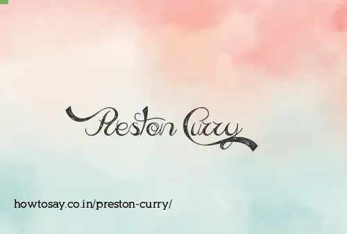 Preston Curry