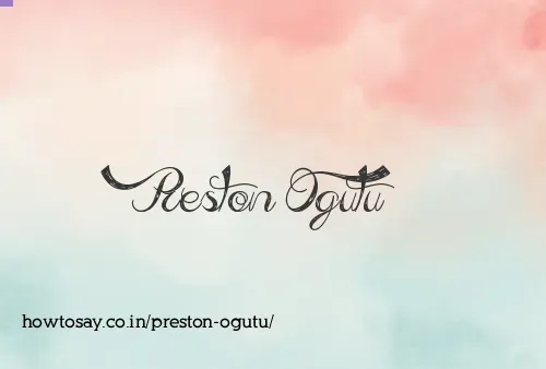 Preston Ogutu