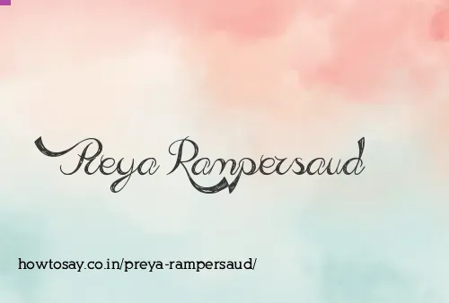 Preya Rampersaud
