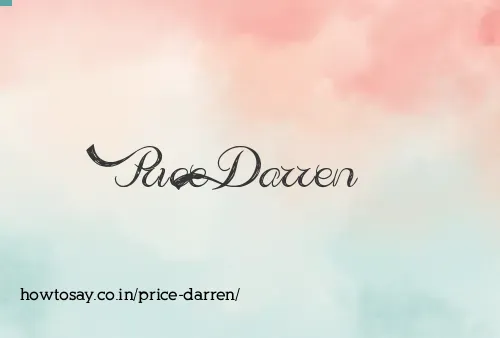 Price Darren