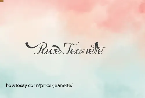 Price Jeanette