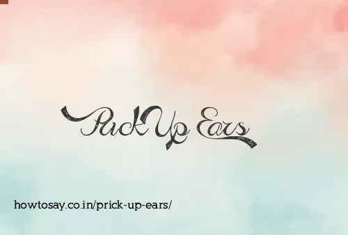 Prick Up Ears