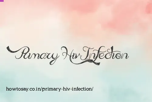 Primary Hiv Infection