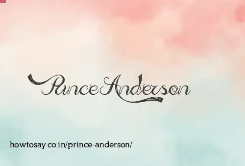 Prince Anderson