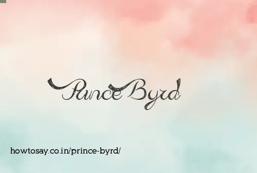 Prince Byrd