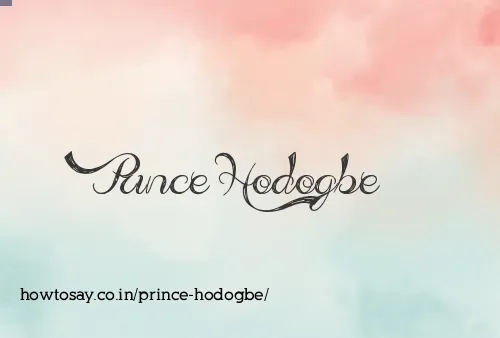Prince Hodogbe