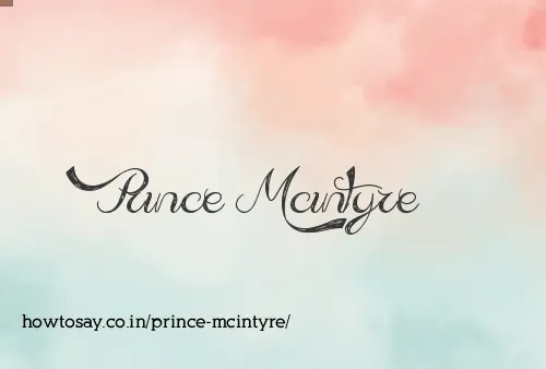 Prince Mcintyre