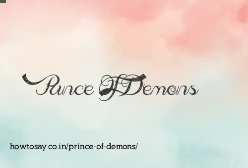 Prince Of Demons